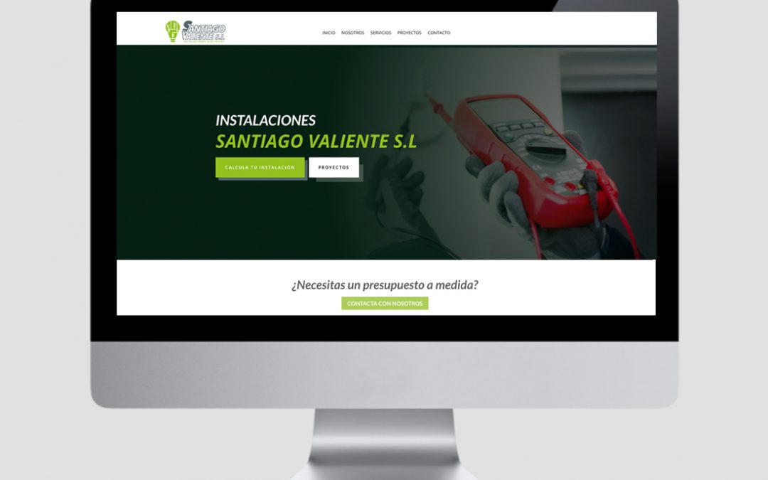 Web Instalaciones Santiago Valiente